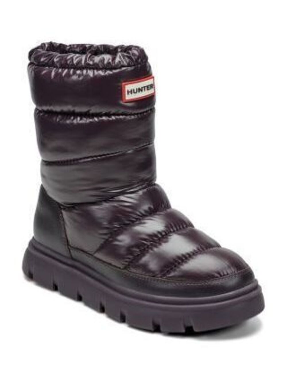 Hunter Maribels Puffer Boots-Purple 6 ($180)